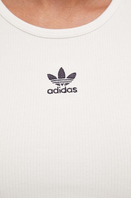 Футболка Adidas Originals adidas Originals, бежевый — фото 4