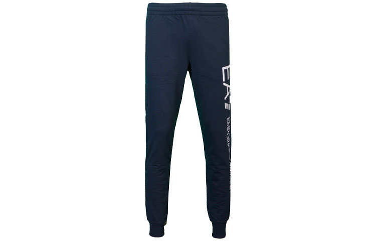 EMPORIO ARMANI Штаны casual EA7 мужские темно-синие — фото 3
