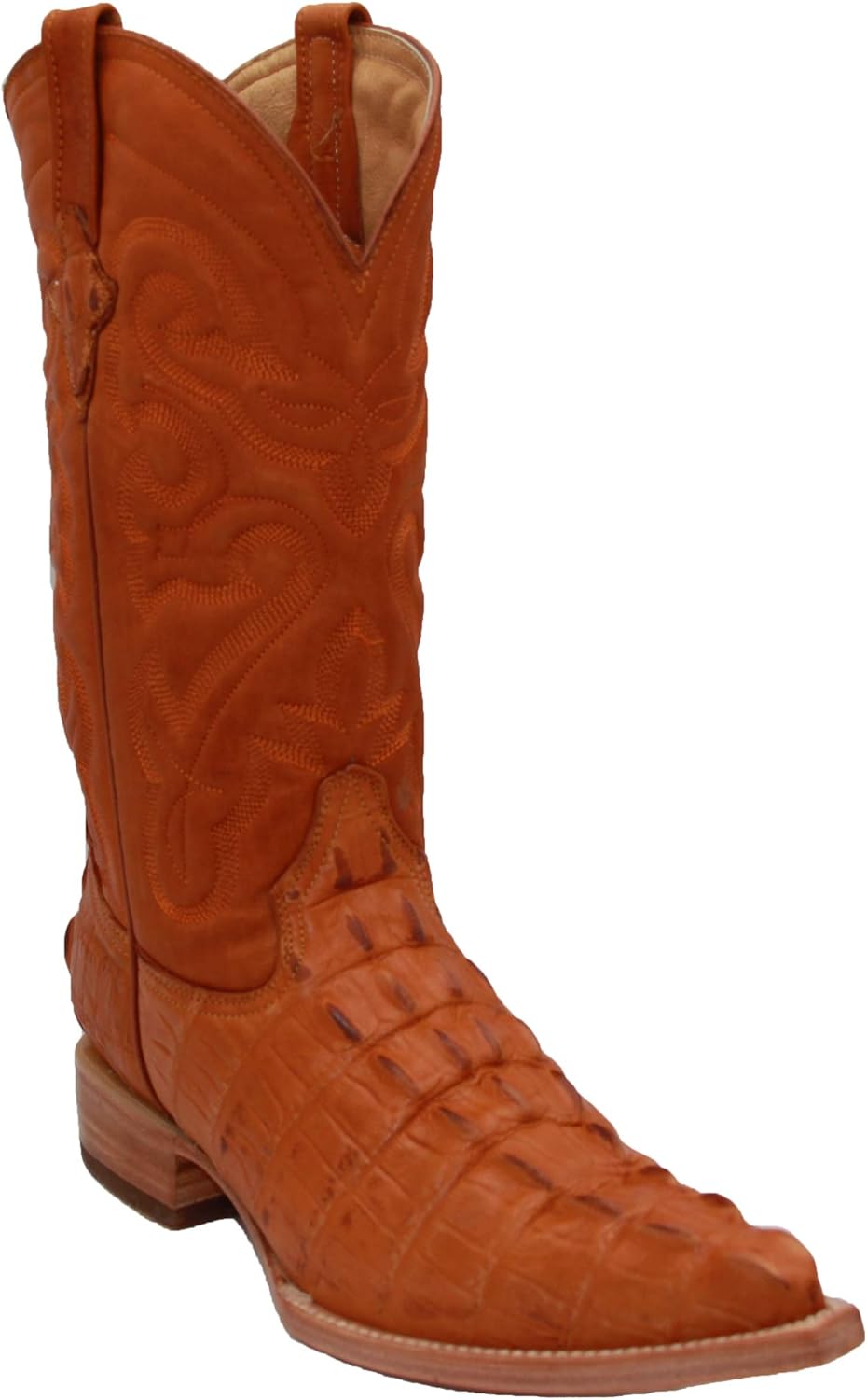 

Мужские ковбойские западные сапоги с узором крокодила и аллигатора из кожи, с заостренным носком The Western Shops