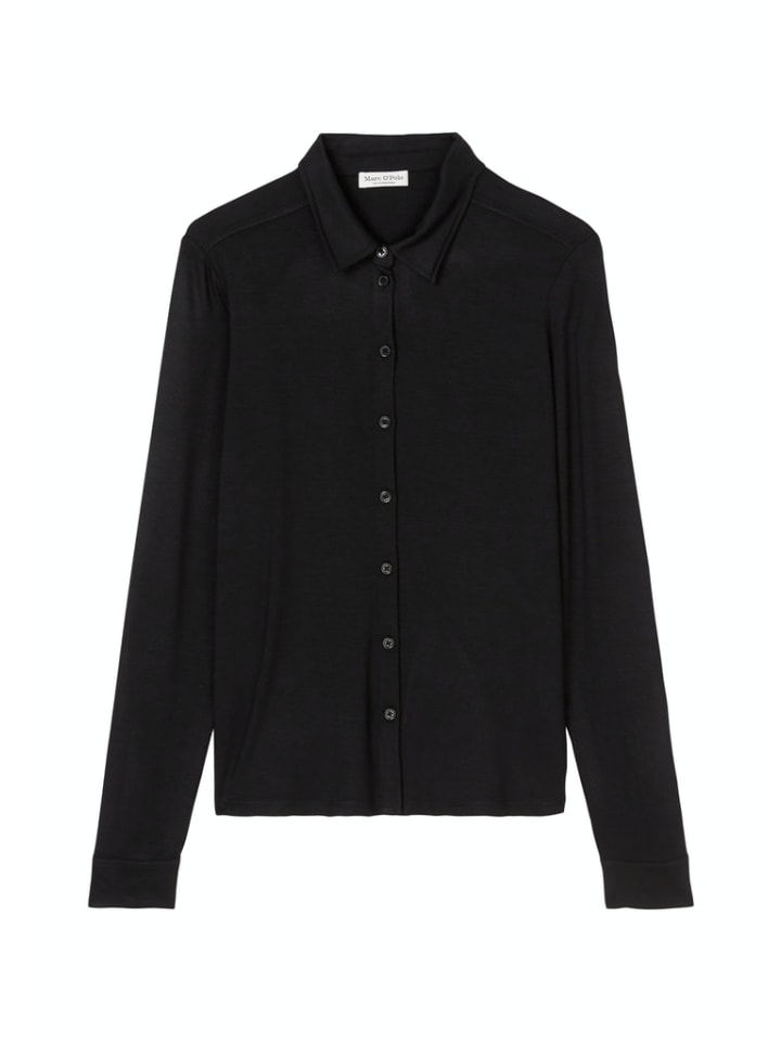 

Блузка из джерси, стандартного размера, черного цвета Marc O'Polo