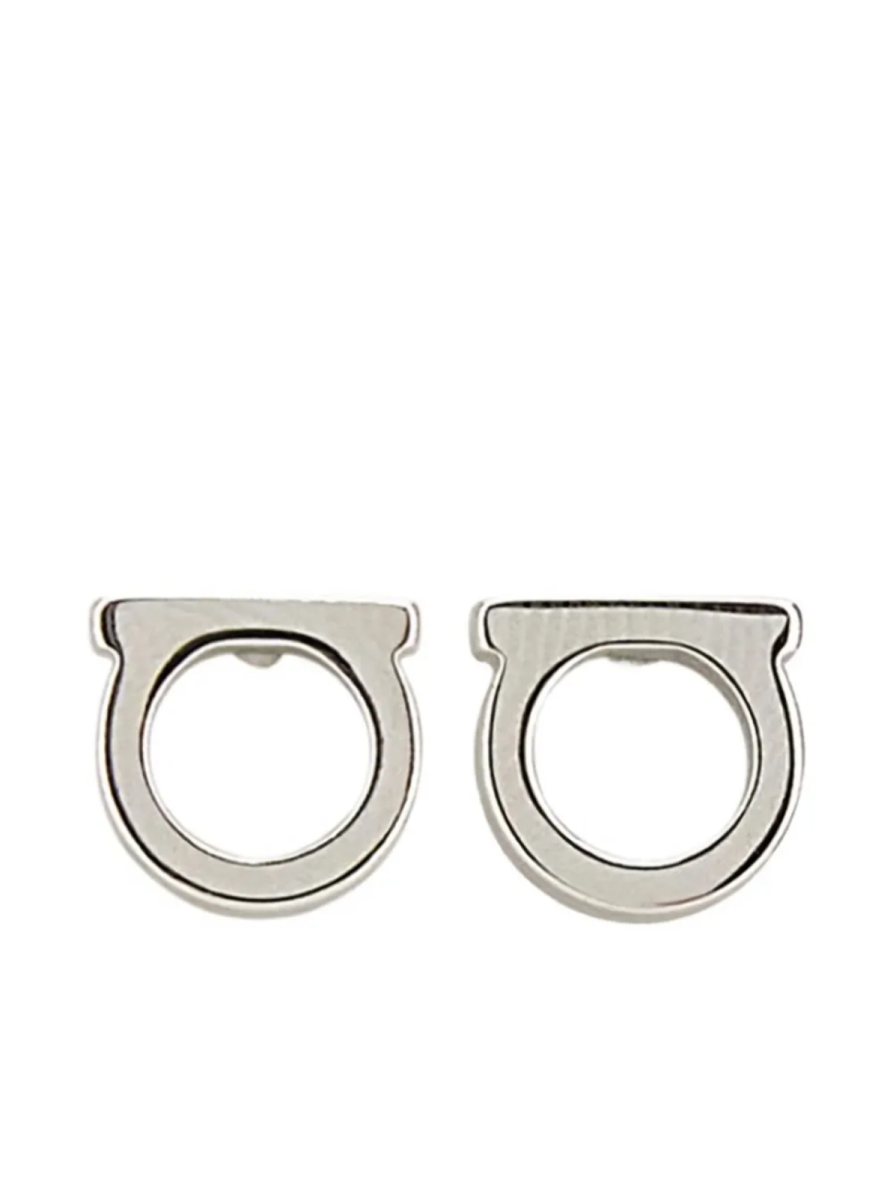 

Серьги-гвоздики Ferragamo Gancini, серебряный