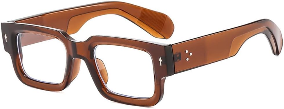 

Солнцезащитные очки Punk Rivet для женщин и мужчин с защитой от УФ-излучения UV400, предназначенные для занятий спортом на открытом воздухе, бега и езды на велосипеде UYPTK, Brown Clear