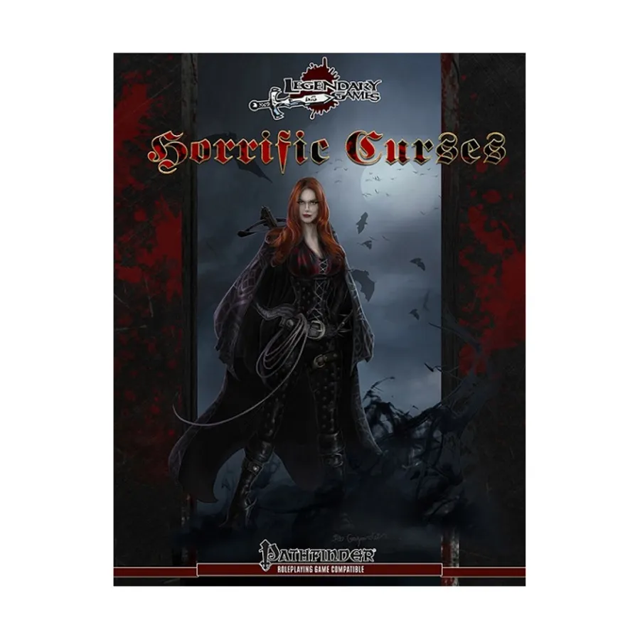 

Horrific Curses, Pathfinder 1st Edition - Rulebooks, Sourcebooks & Supplements (Legendary Games), мягкая обложка