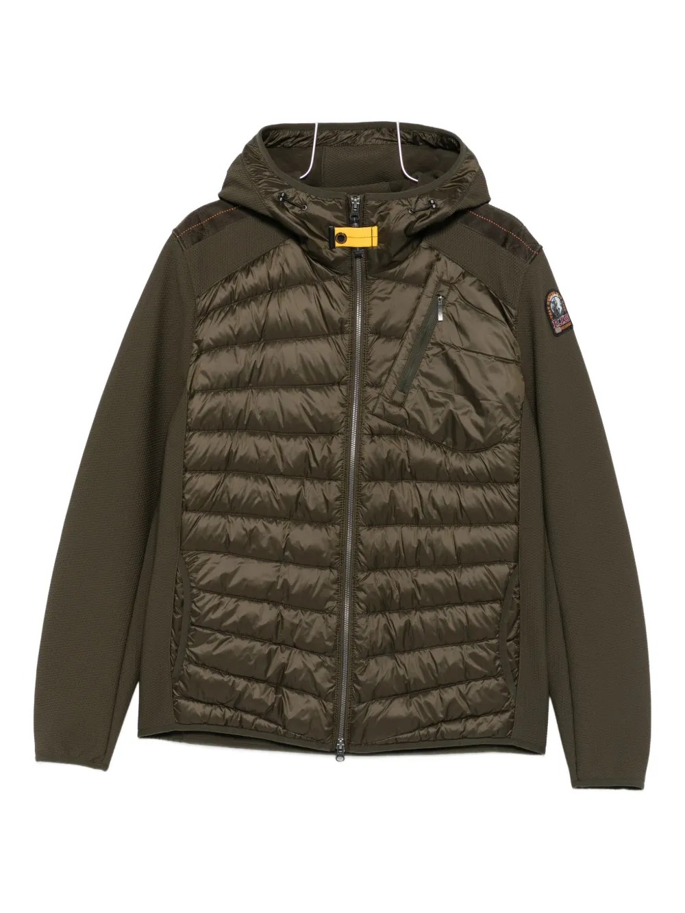 

Стеганая куртка с капюшоном Parajumpers, зеленый