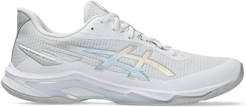 Мужские кроссовки ASICS Netburner Ballistic FF 4, White Pure Silver