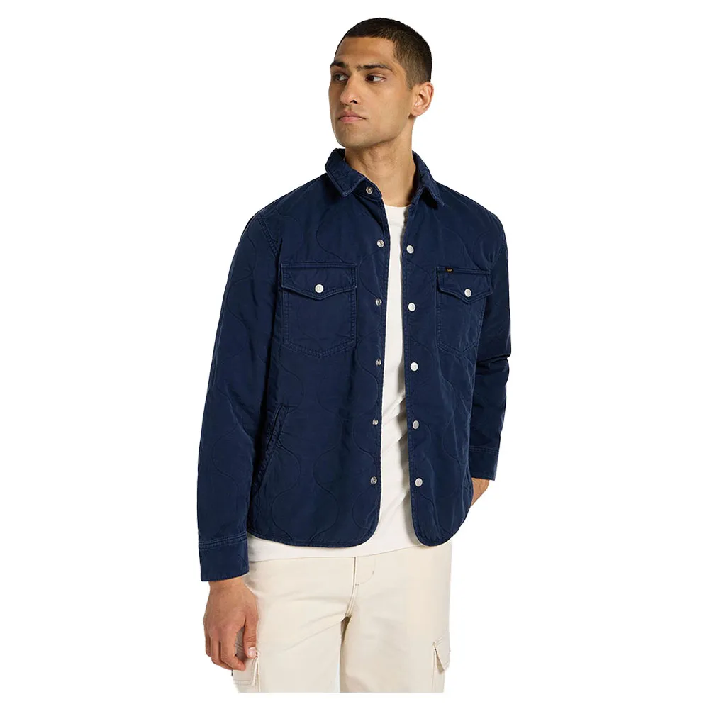 

Рубашка Lee Quilted, синий