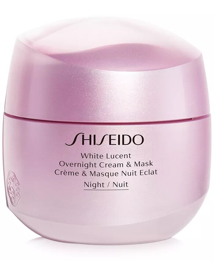 

Ночной крем и маска White Lucent, 2,6 унции Shiseido