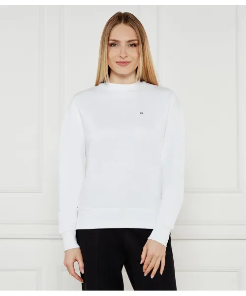 

Махровая толстовка Regular fit Calvin Klein, белый