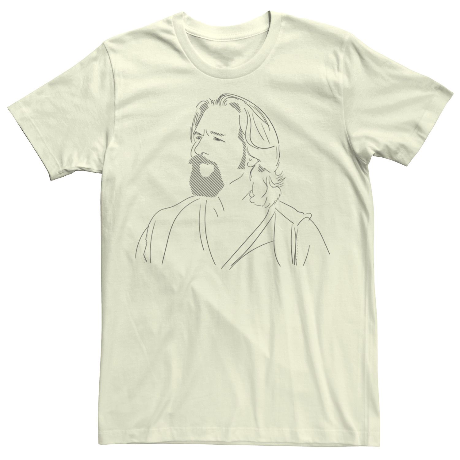 

Мужская футболка The Big Lebowski The Dude Portrait Sketch Licensed Character