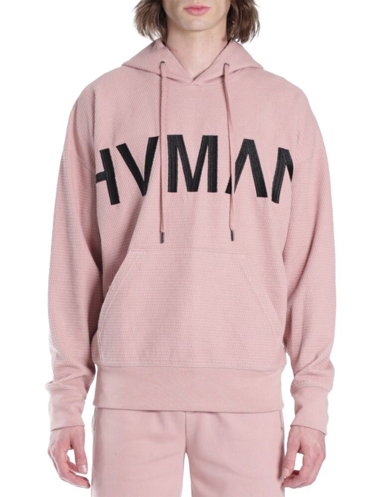 

Толстовка с логотипом и графическим рисунком Hvman, цвет Dusty Pink