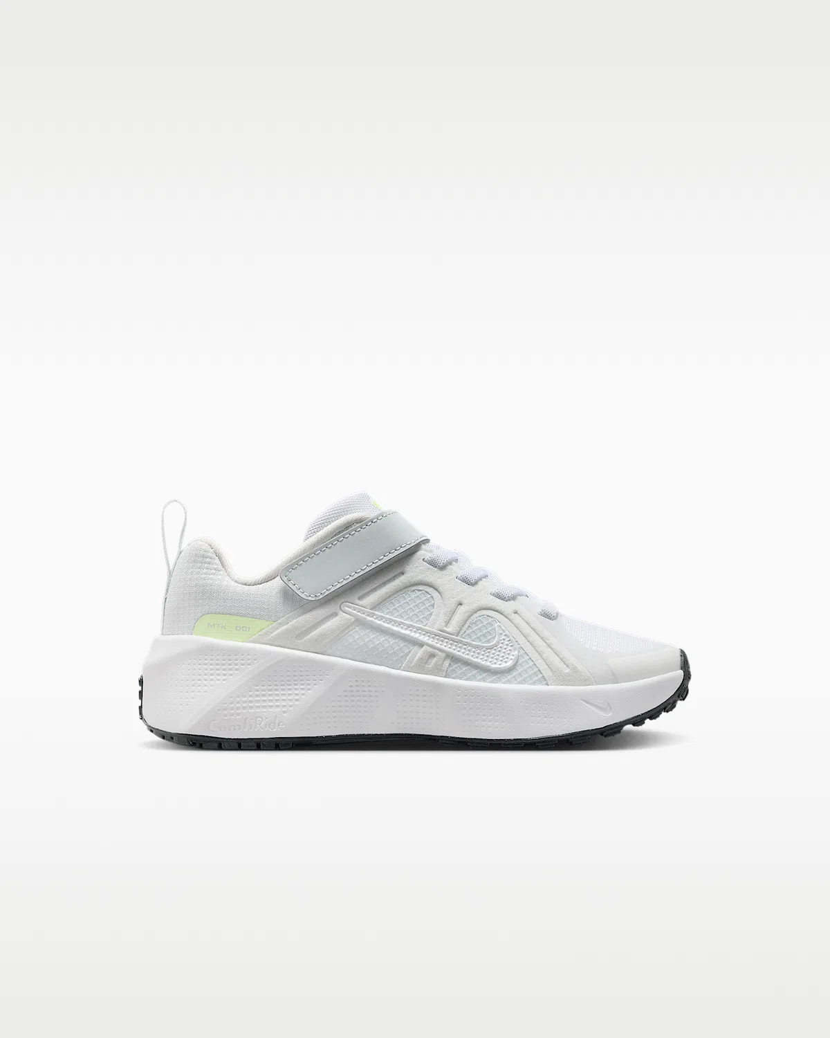 Детские кроссовки Nike Metro Tek, White/Summit White/Off White/Metallic Summit White — фото 3