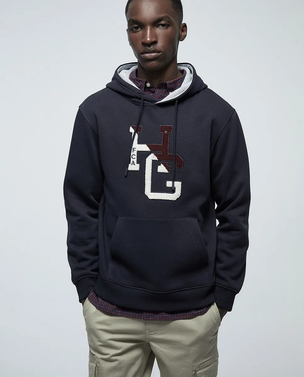 

Свитшот с инициалами Sfera, темно-синий