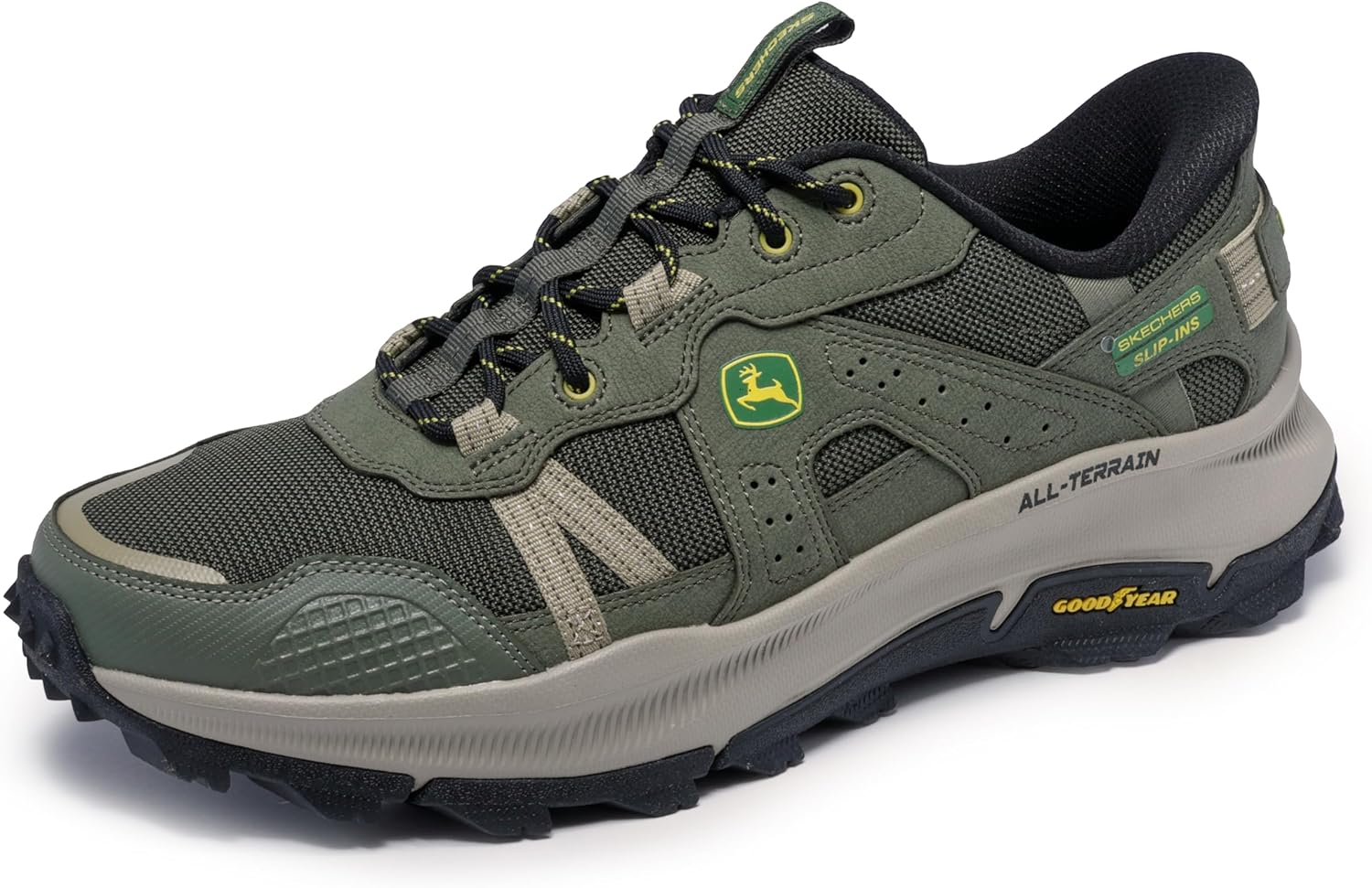 

Мужские походные кроссовки Skechers John Deere Equalizer 5.0 Trail Harvester, зеленый