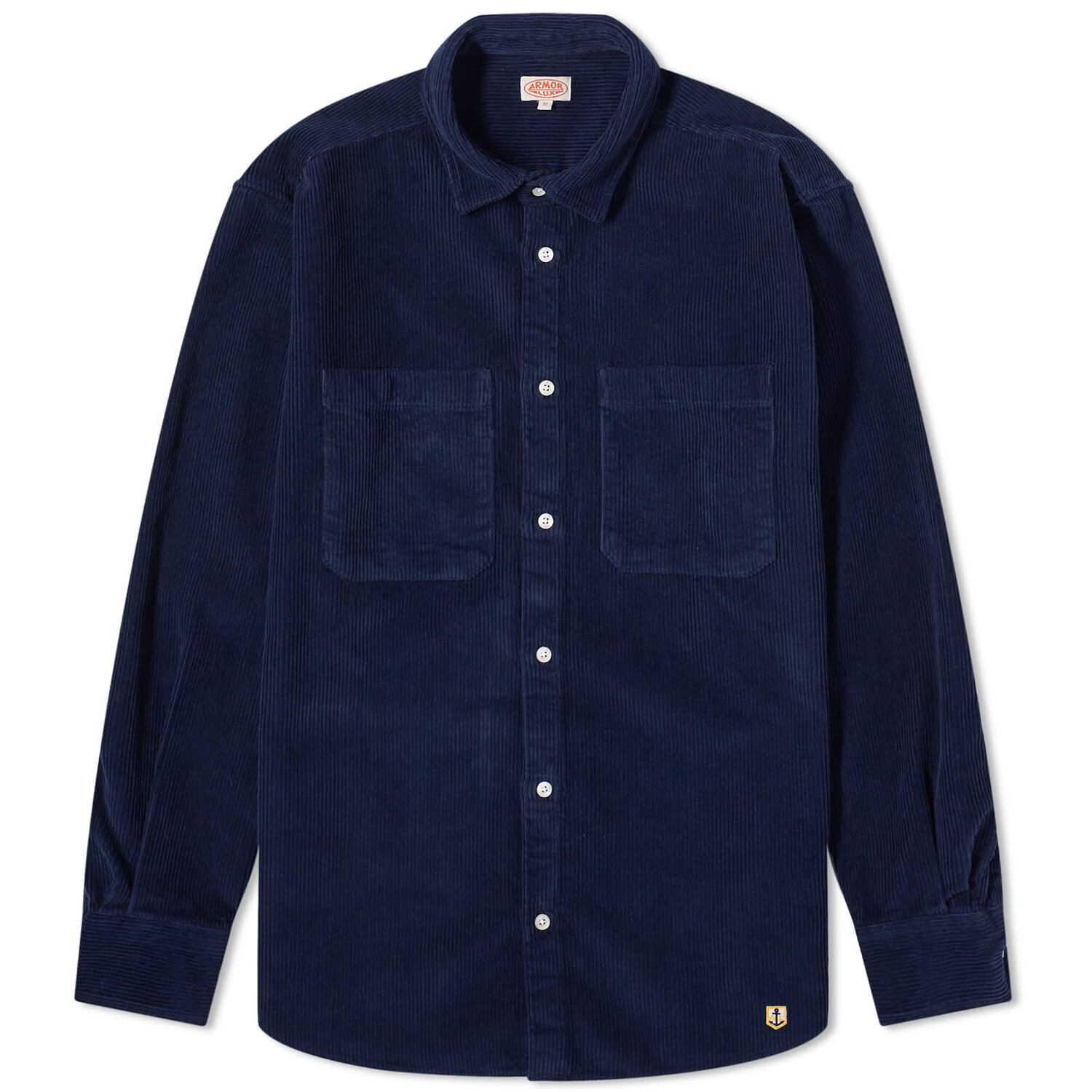 

Рубашка Armor-Lux Corduroy Overshirt, цвет Marine Deep