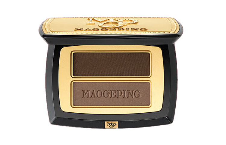 Пудра для бровей Two Tone для коррекции формы лица 3,6 г MAOGEPING — фото 3