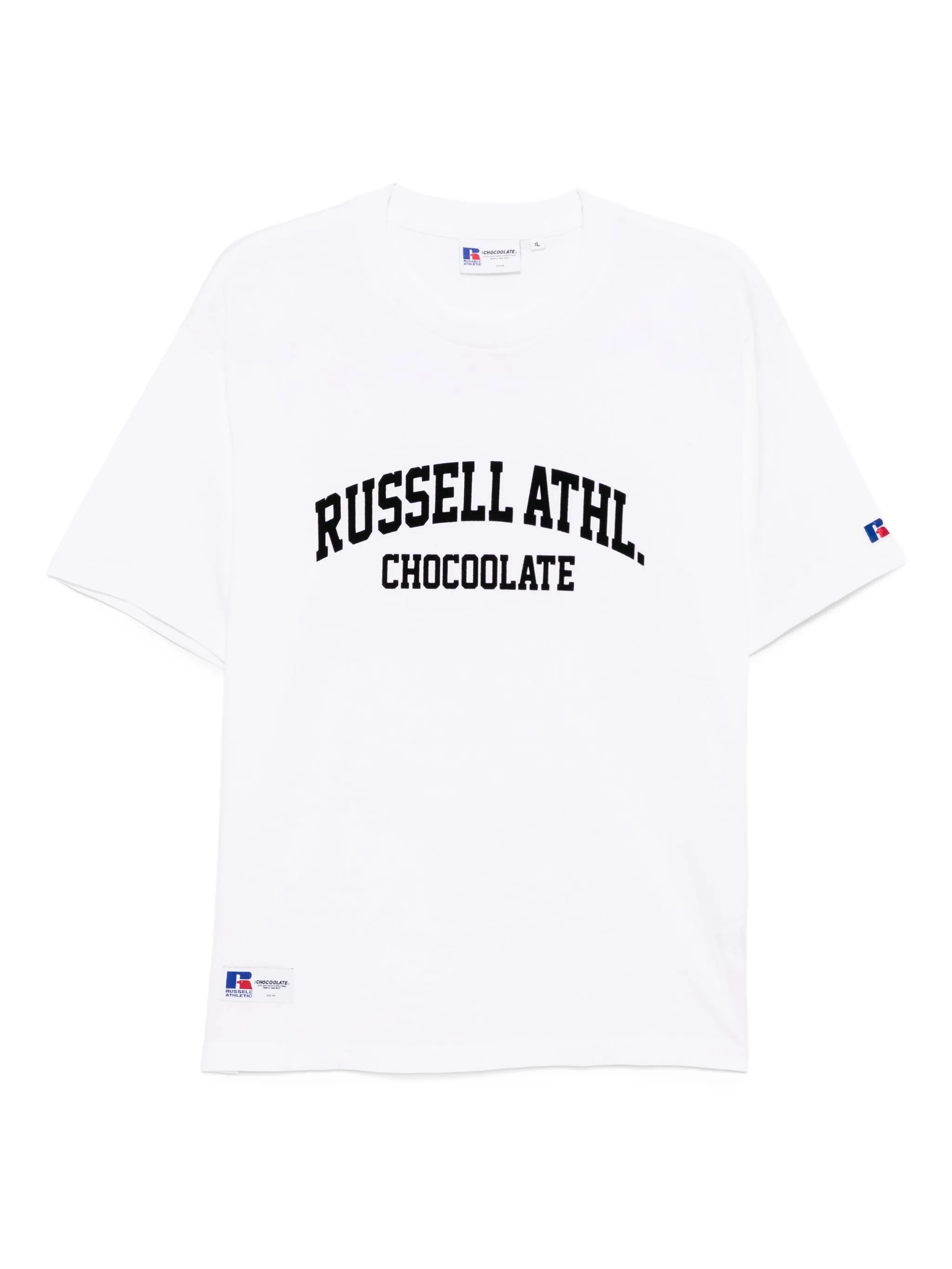 

Футболка из коллаборации с Russell Athletric Chocoolate, белый