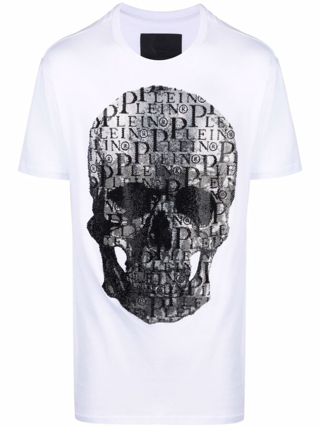 

Philipp Plein футболка с принтом, белый