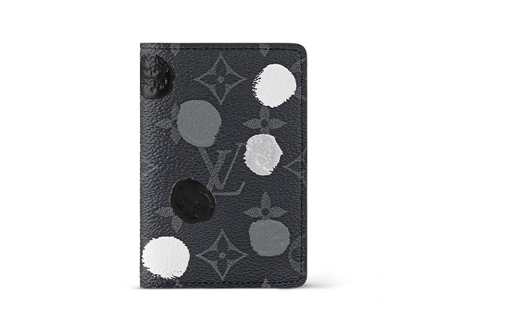 Карманный органайзер Yayoi Kusama Monogram Eclipse черный/серебристый LOUIS VUITTON — фото 2