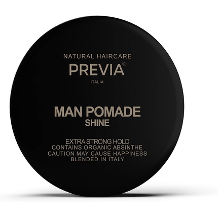

Помада Man Pomade Shine Extra Strong Hold с органическим абсентом Previa