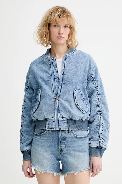 Куртка бомбер джинсовая Scout Western Levi's, синий