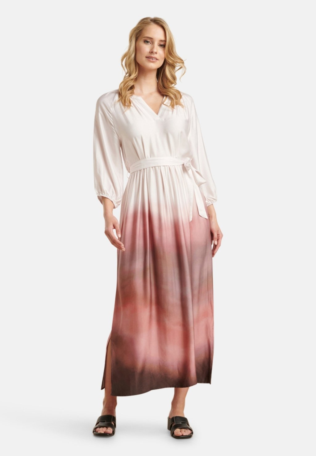 

Платье макси Smashed Lemon, кремовый