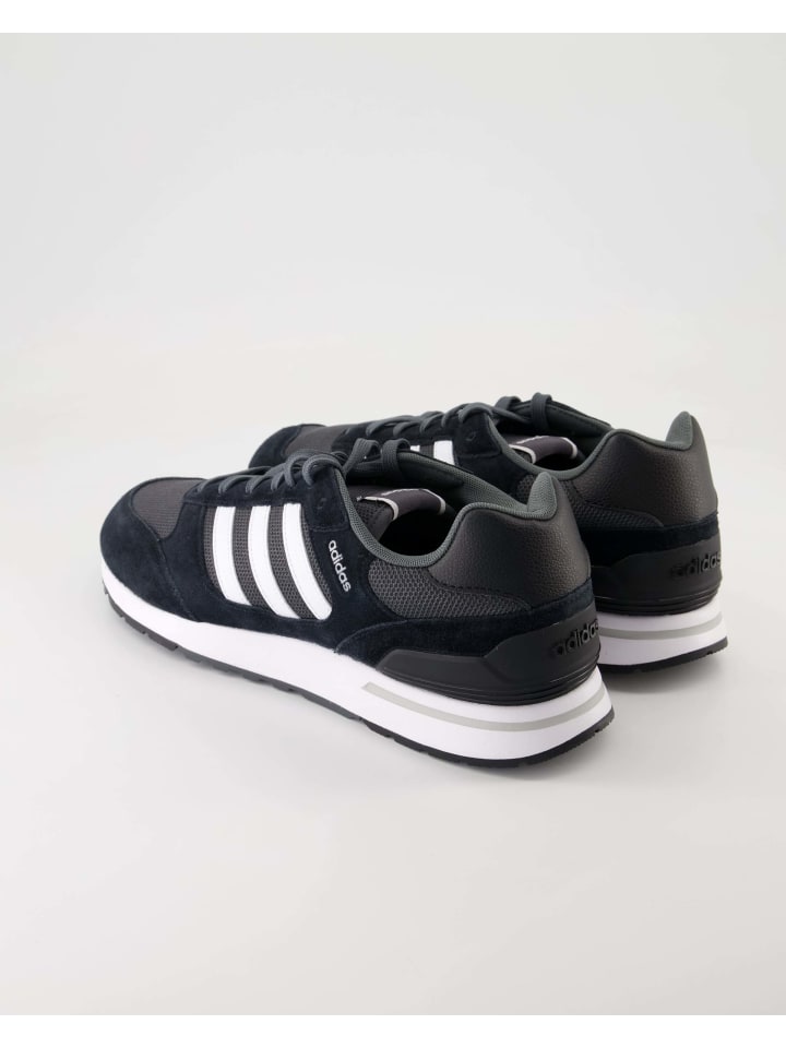 Кроссовки на шнуровке adidas, черный — фото 3