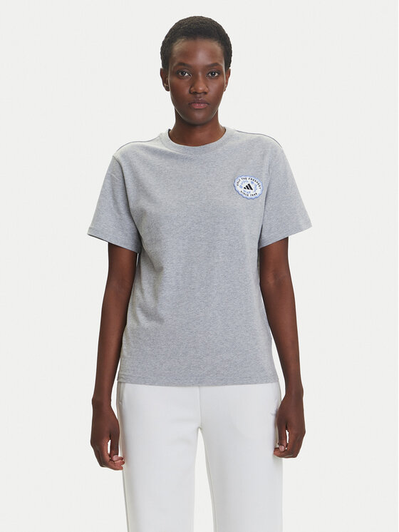 

Футболка обычного кроя Farmers Market Graphic KB2486 Adidas, серый