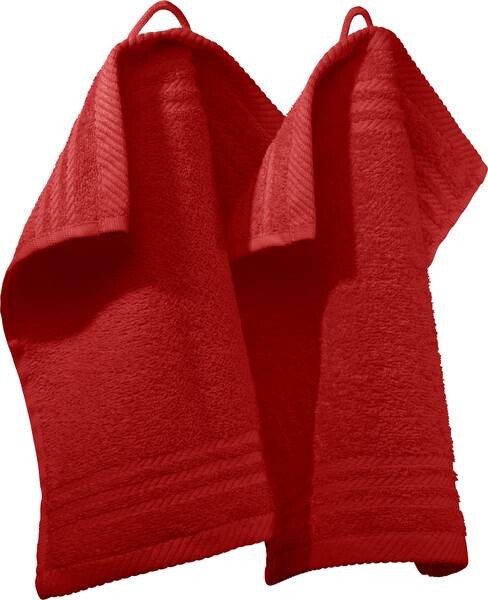 

Мини-полотенца REDBEST 2er-Pack 122717, 30x1x30 см, красный