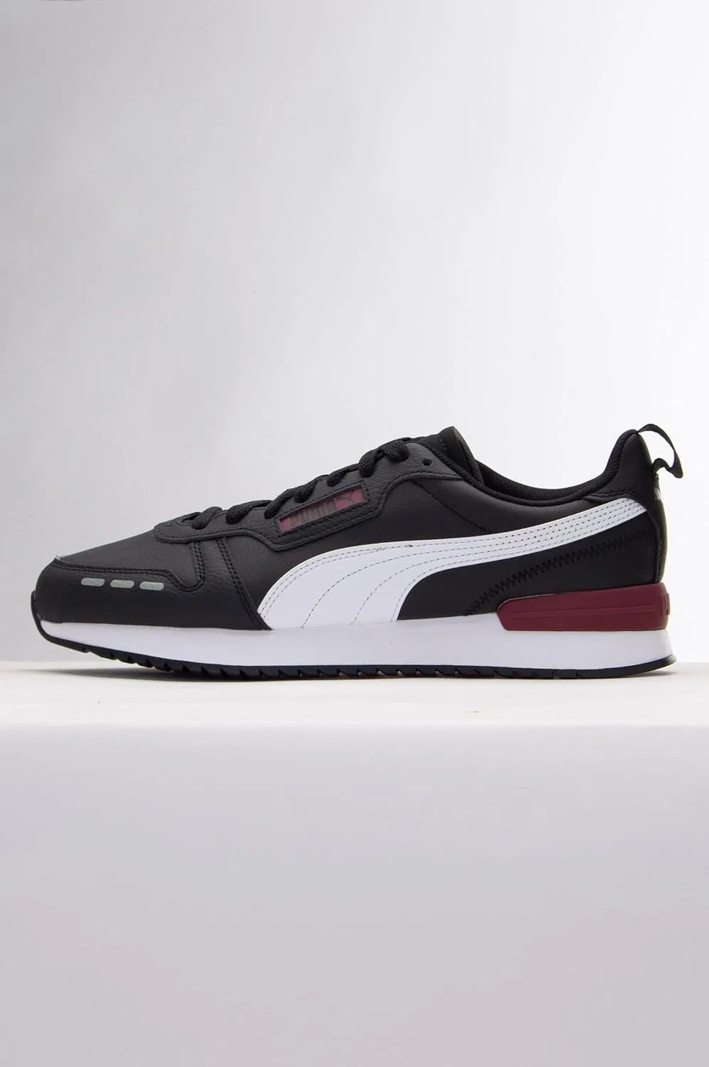 Мужские черные кроссовки Puma R78 — фото 3