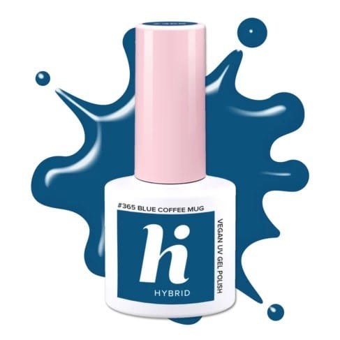 

HI HYBRID Hybrid Varnish HEMA Free Coffeehouse #365 Синяя кофейная кружка 5 мл