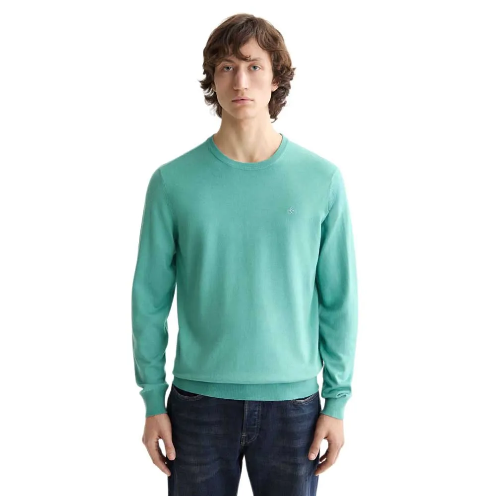 

Свитер Scotch & Soda Regular Fit Ecovero Blend, зеленый