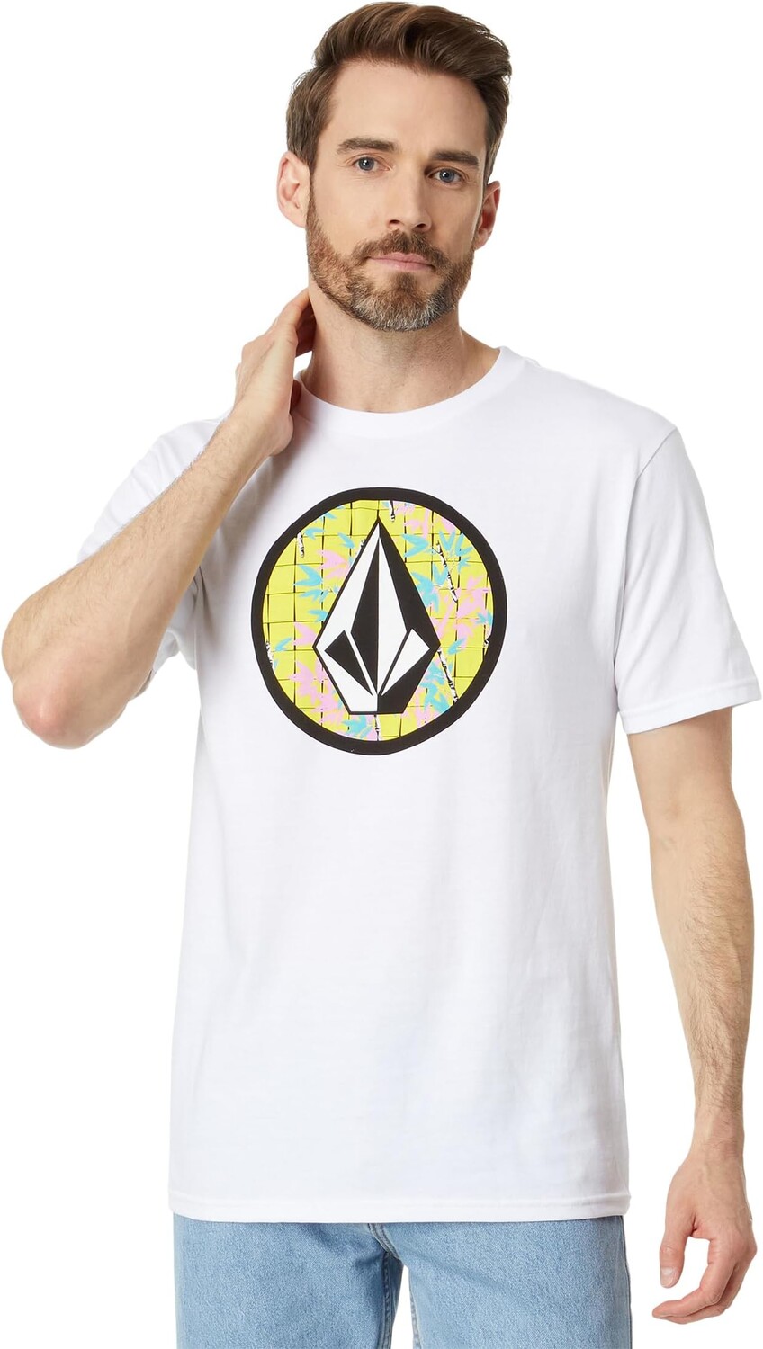 

Футболка Volcom Circle Stone, цвет White Combo
