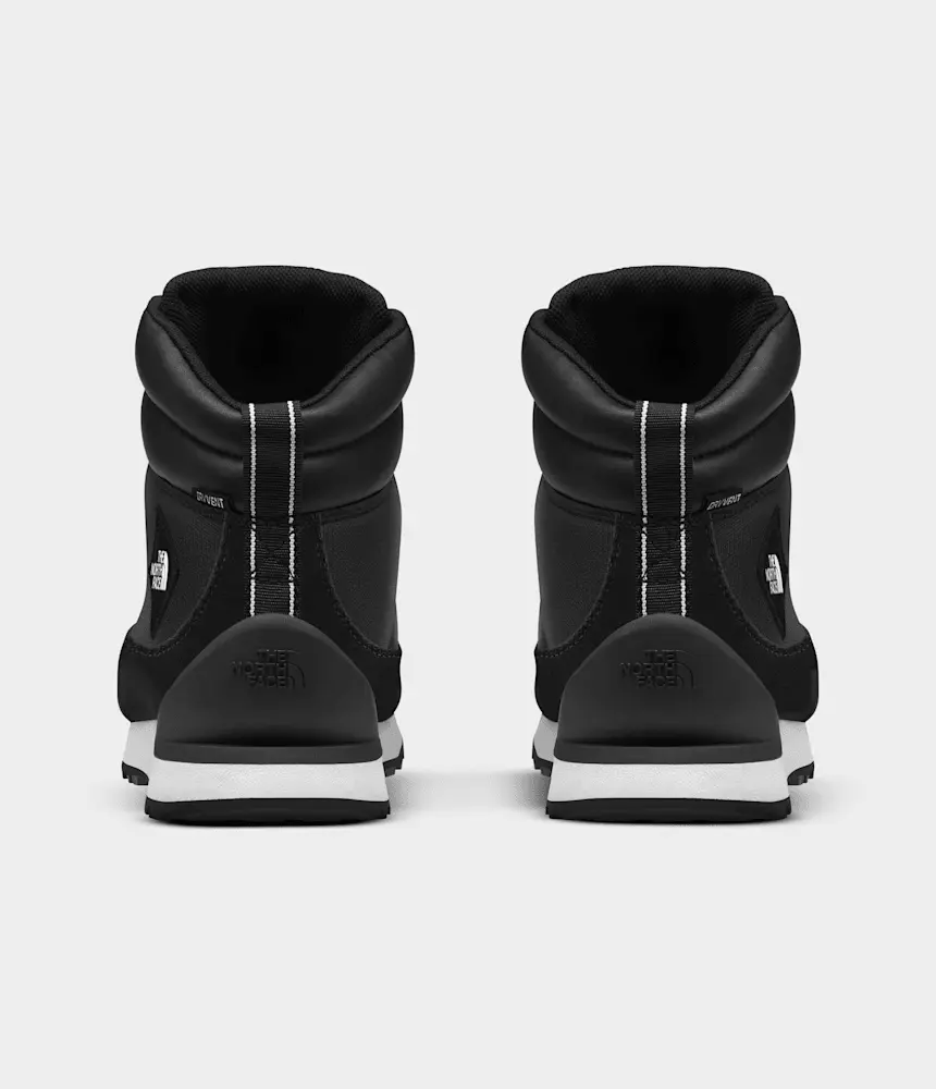 Женские текстильные водонепроницаемые ботинки Back-To-Berkeley IV The North Face, TNF Black/TNF White — фото 3