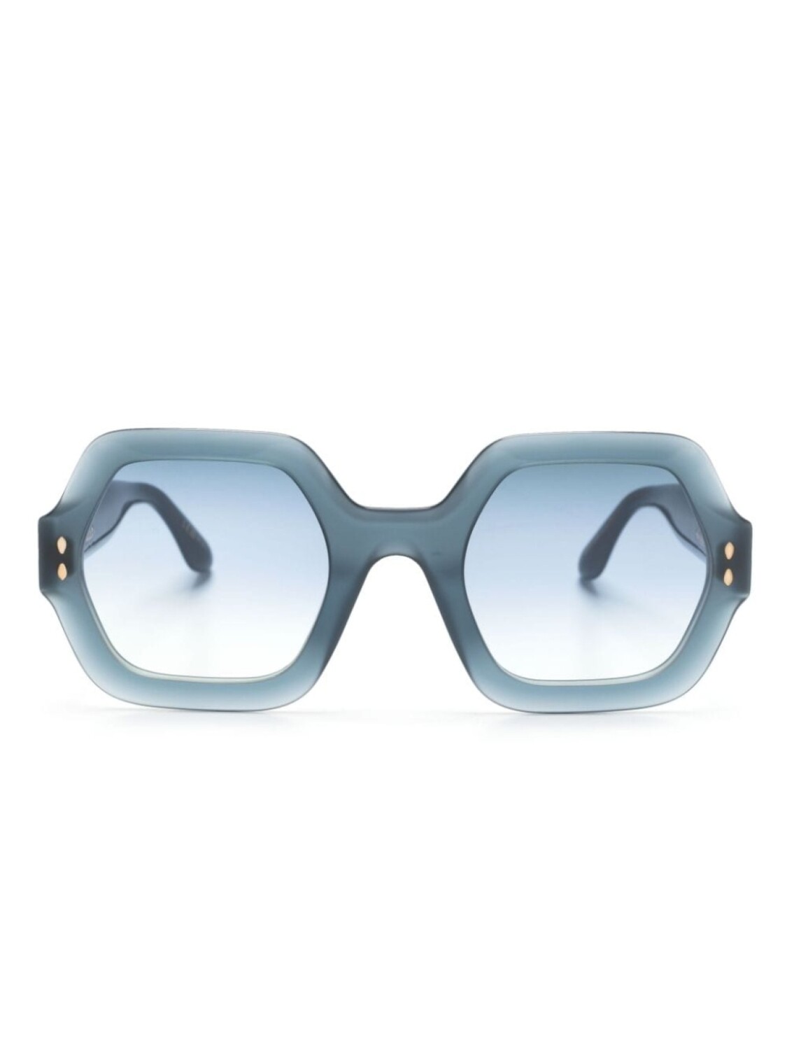 

Isabel Marant Eyewear солнцезащитные очки Ely в шестиугольной оправе, синий