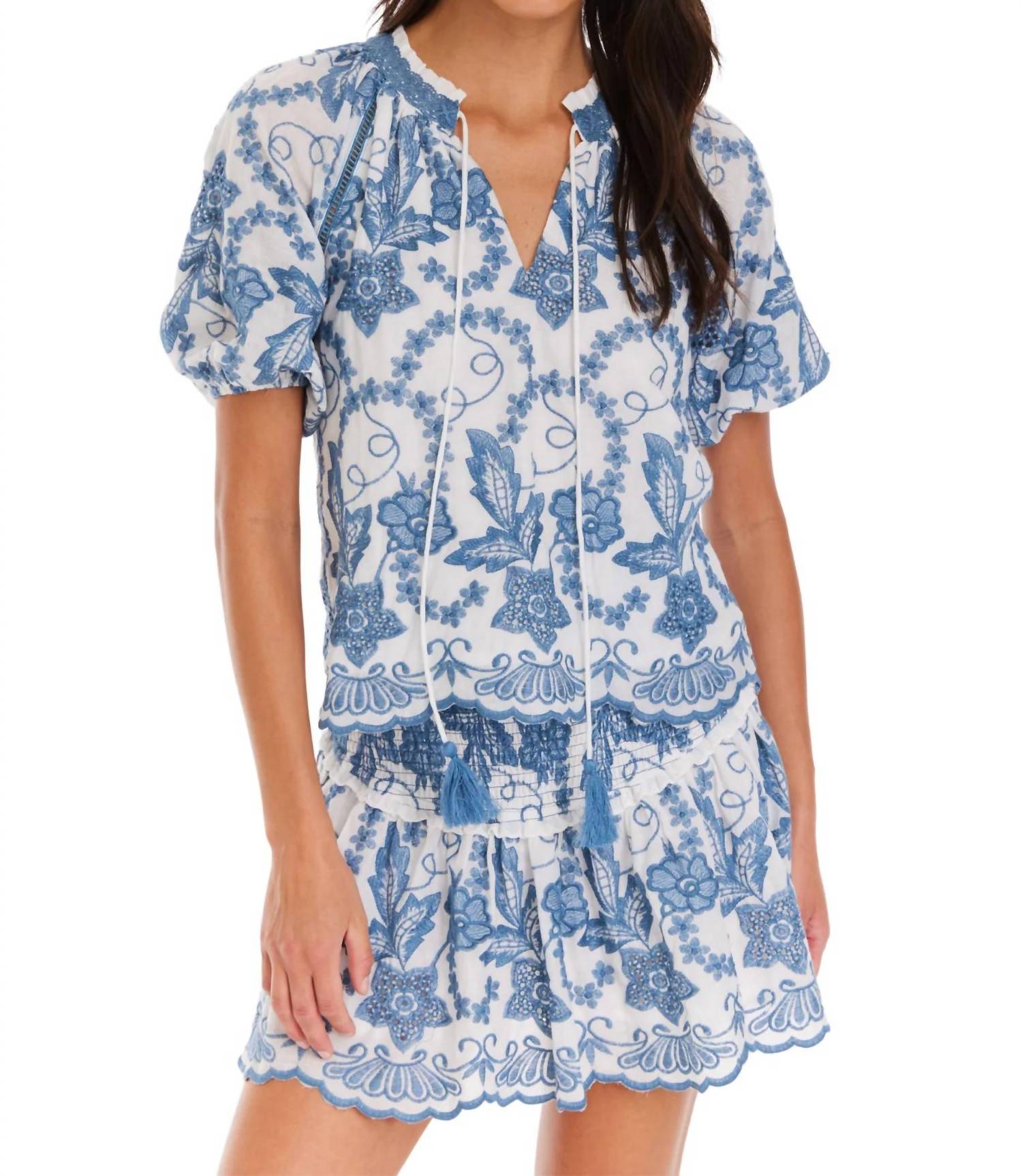 

Топ Josephine в цвете Coronet Blue ALLISON NEW YORK