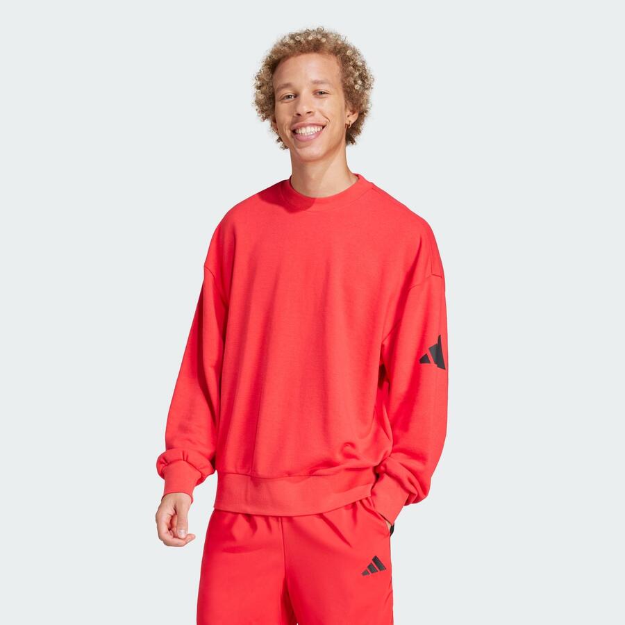 

ADIDAS Толстовка Essentials Loose Fit с логотипом 3 Bar