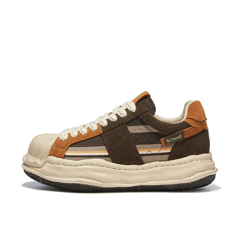 

DVO Кроссовки унисекс низкие коричневые, цвет Brown