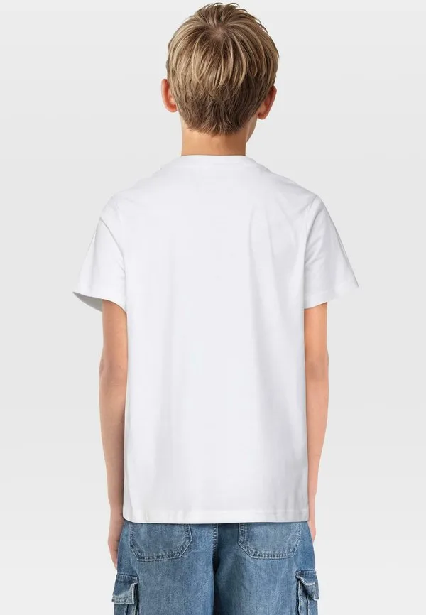 Футболка с принтом человека-паука "встречаемся" Mister Tee, White — фото 3