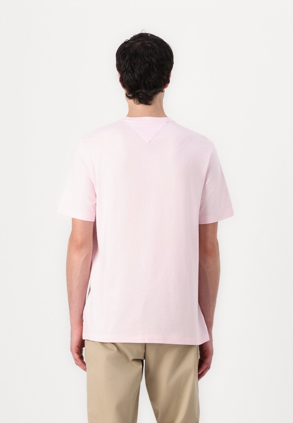 Базовая футболка ESS SEASONAL REG FIT SOLID TEE Tommy Hilfiger, светло-розовый — фото 3