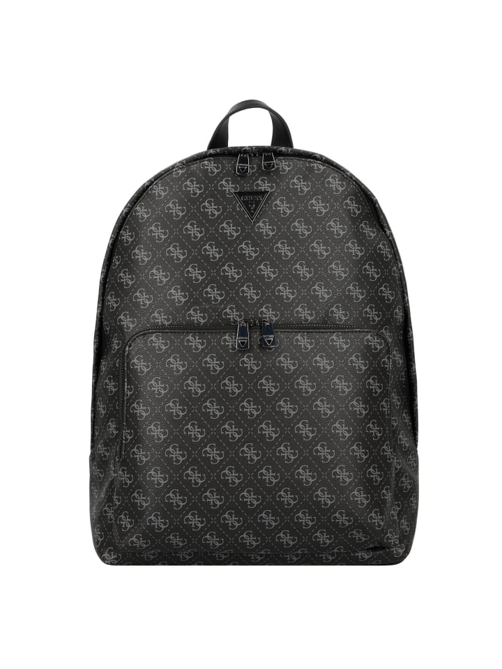 

Рюкзак Guess, цвет dark black-orange