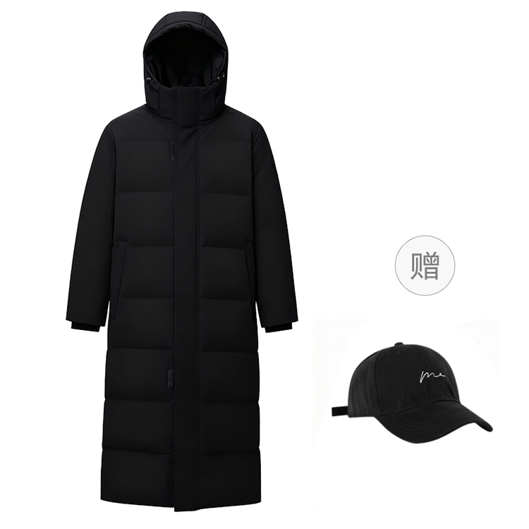 

Пуховик Unisex с капюшоном утепленный 361°, черный comes with hat