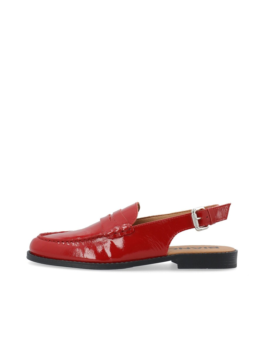 Балетки с ремешком Bianco Pop, Red