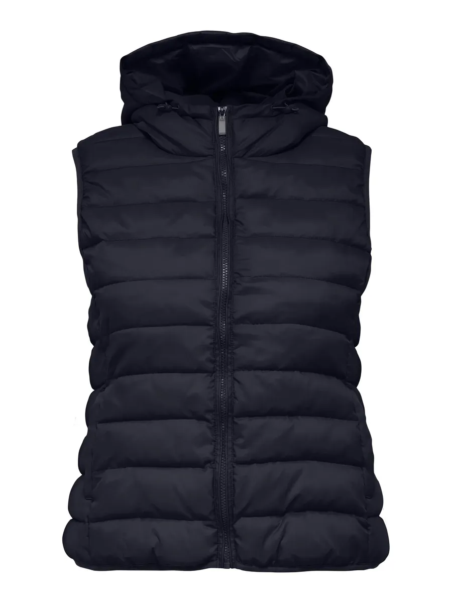 

Стеганый жилет ONLY CARMAKOMA "CARNEW TAHOE HOOD WAISTCOAT CC OTW NOOS", цвет Night Sky