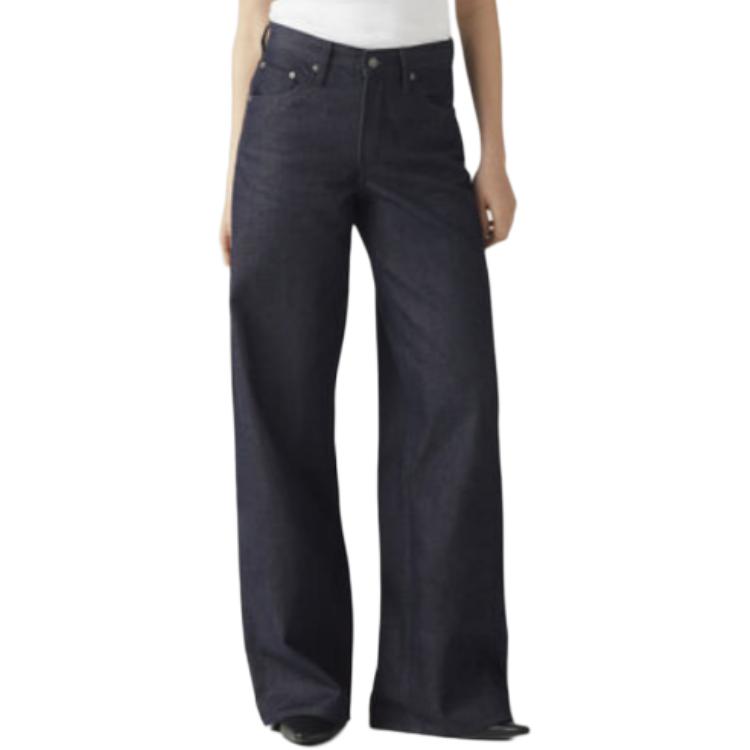 Джинсы Levi's WELLTHREAD Series женские Levis, темный индиго — фото 4