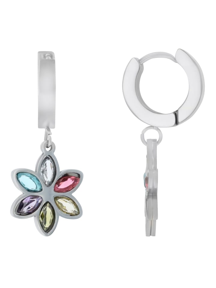 

Adeliás Женский кулон - кулон в виде цветка из нержавеющей стали серебристого цвета