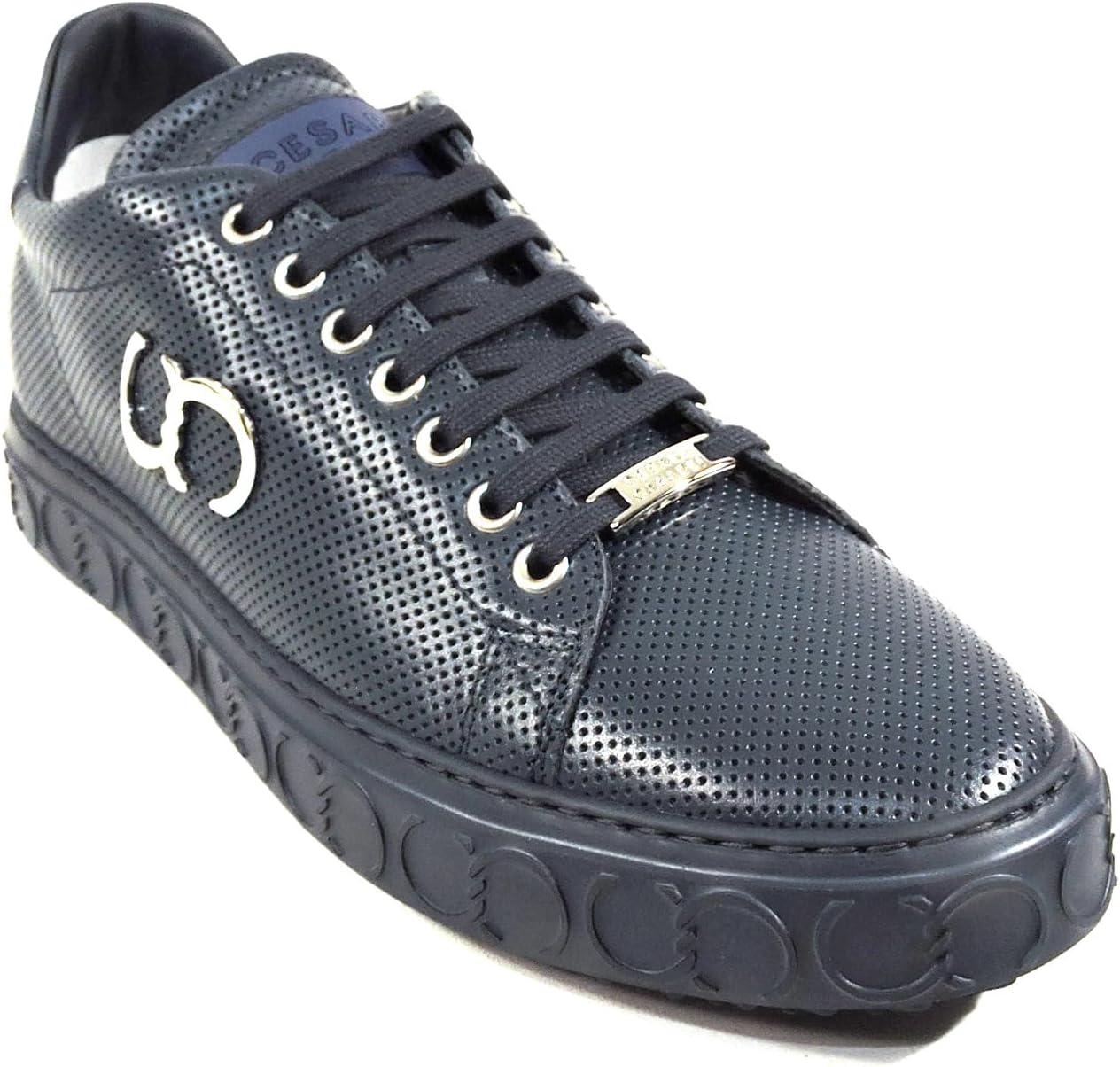 

Мужские синие кожаные кроссовки CASADEI