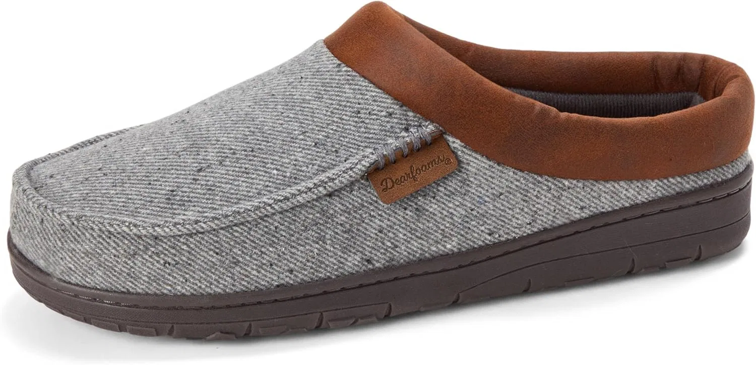 Тапочки дышащие Dearfoams, Heather Grey