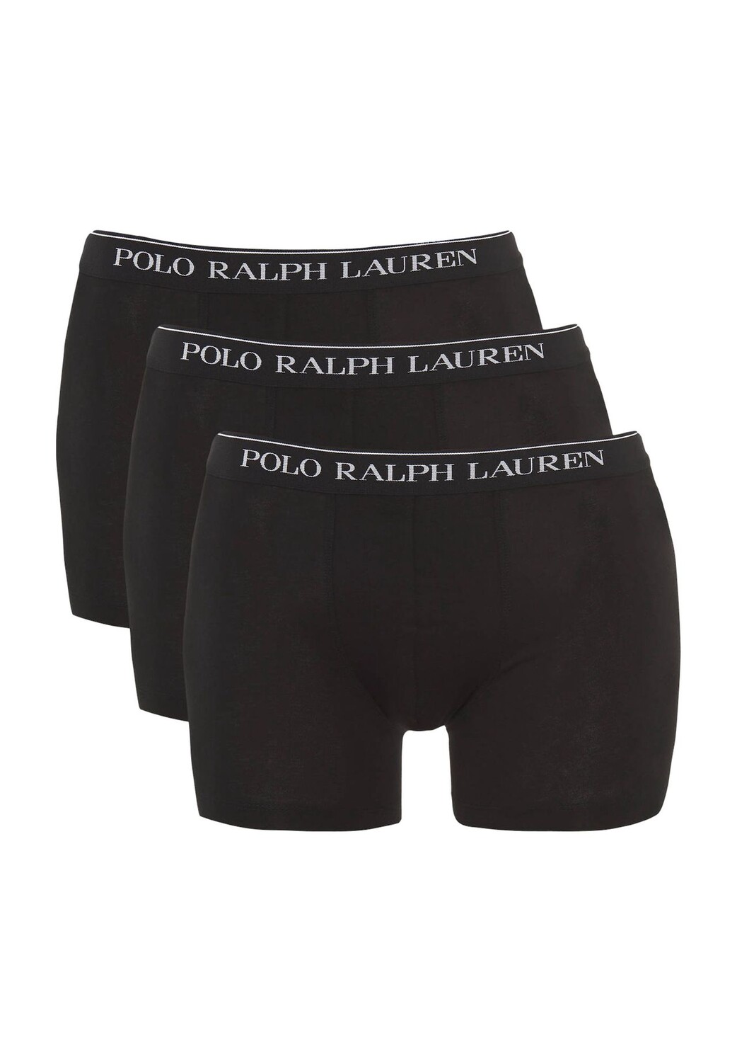 

Трусы, 3 шт., пояс с логотипом, мужские POLO RALPH LAUREN, черный