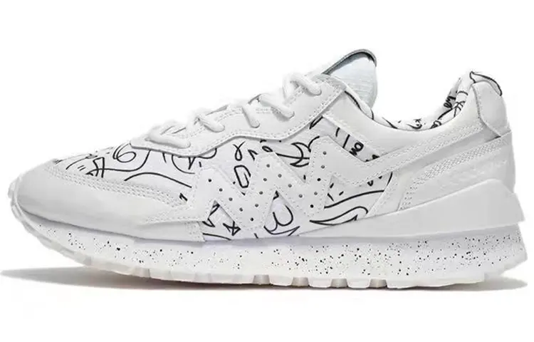 

DFT x LiNing WAY OF WADE 001 Амортизирующие противоскользящие и износостойкие низкие баскетбольные кроссовки мужские белые