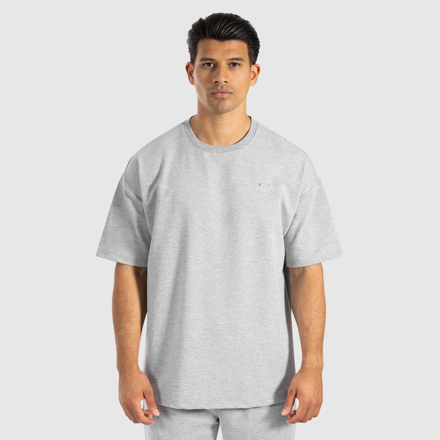 

SMILODOX Мужская футболка Thiago Gray Melange